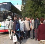 Endlich um 19.30 Uhr kam der der Bus
   - mit einer Stunde Versptung-
    nun aber los in Richtung Richtung  Knigsberg (03.07.003)
