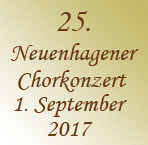 25. chorkonzert