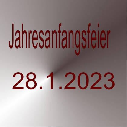 Jahresanfangsfeier