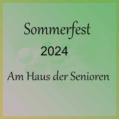 Sommerfest 2024